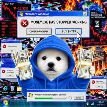Meme: money.exe has stopped working